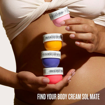 Sol de Janeiro BODY BOLDLY Body Cream Discovery Set – Trial Size Minis (4 x 25 mL) – Gift Set Avelisse