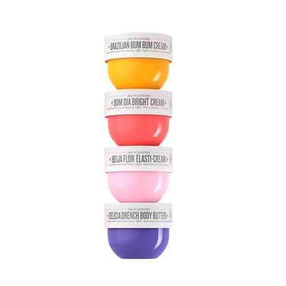 Sol de Janeiro BODY BOLDLY Body Cream Discovery Set – Trial Size Minis (4 x 25 mL) – Gift Set Avelisse