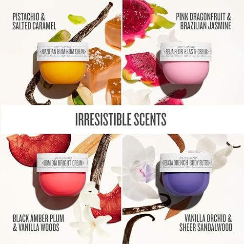 Sol de Janeiro BODY BOLDLY Body Cream Discovery Set – Trial Size Minis (4 x 25 mL) – Gift Set Avelisse