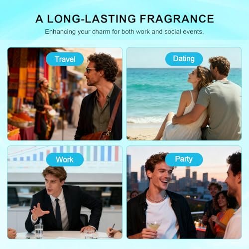 Plymun Hypnosis 2.0 Cologne for Men – Long-Lasting Pheromone Eau de Parfum, 50ml - görsel 12