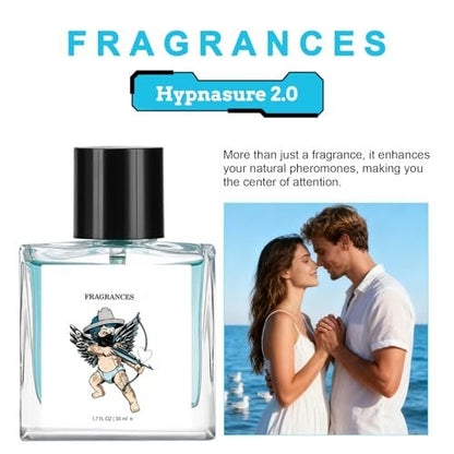 Plymun Hypnosis 2.0 Cologne for Men – Long-Lasting Pheromone Eau de Parfum, 50ml