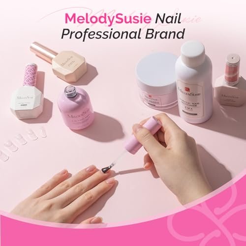 MelodySusie 30ML Nail Dehydrator and Primer, 3-in-1 HEMA-Free Acid-Free Nourishing Nail Prep for Thickening Solutions, Acrylic & Gel Nails - görsel 14