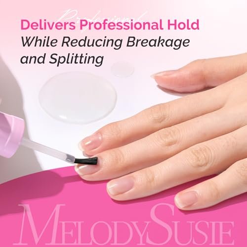 MelodySusie 30ML Nail Dehydrator and Primer, 3-in-1 HEMA-Free Acid-Free Nourishing Nail Prep for Thickening Solutions, Acrylic & Gel Nails - görsel 6