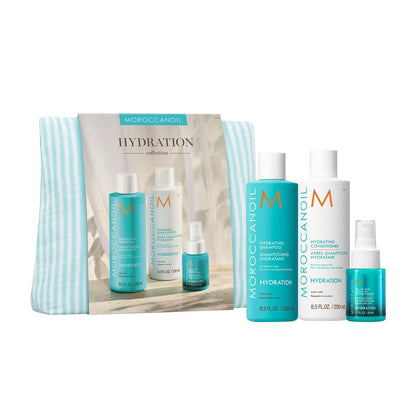 Moroccanoil Hair Hydration Gift Set - 4-Pack Travel Size Shampoo & Conditioner Avelisse