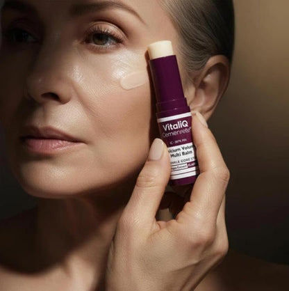 VitailQ Anti Wrinkle Calcium Balm – Hydrating Face Moisturizer for Eyes, Neck, and Face Avelisse