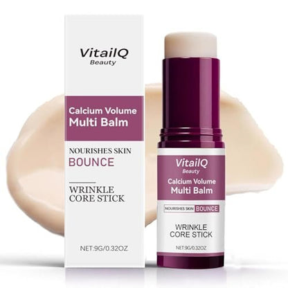 VitailQ Anti Wrinkle Calcium Balm – Hydrating Face Moisturizer for Eyes, Neck, and Face Avelisse