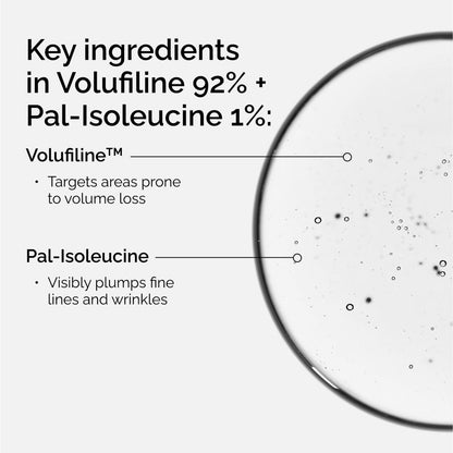 The Ordinary Volufiline 92% + Pal-Isoleucine 1% Plumping Anhydrous Serum, 0.5 Fl Oz Avelisse