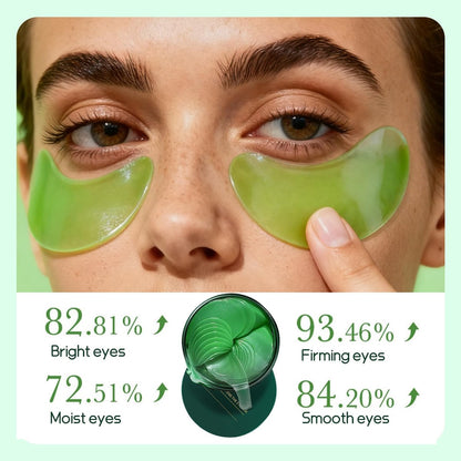 Avocado Eye Mask 60 Pcs - Hydrating Under Eye Patches for Dark Circles, Puffiness, and Fine Lines