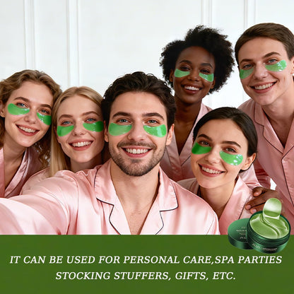 Avocado Eye Mask 60 Pcs - Hydrating Under Eye Patches for Dark Circles, Puffiness, and Fine Lines