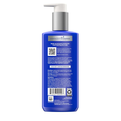 Rogaine Men's Pre-Growth 2 in 1 Shampoo + Conditioner with Triple Acid Complex, 8.4 fl. oz Avelisse