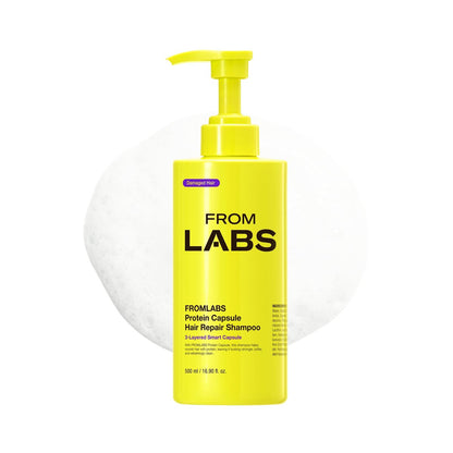 FROMLABS Protein Capsule Hair Repair Shampoo - Scalp Clarifying & Damage Repair, Hydrating Cleanse, Sulfate-Free, Color-Safe, 16.9 fl oz Avelisse