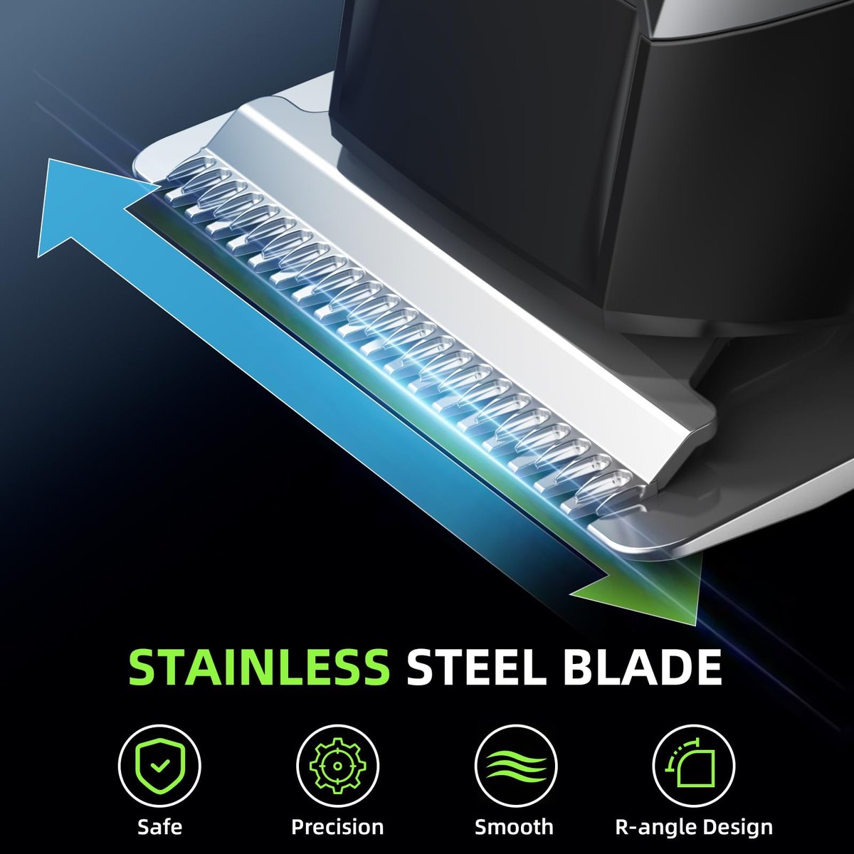 Beard Trimmer for Men, All-in-One Men's Grooming Kit – Stainless Steel Blade Cordless Hair Clippers, 150-Min Runtime, IPX7 Waterproof, 3 Speeds Adjustable Body Hair Trimmer for Nose, Ear, Face Avelisse