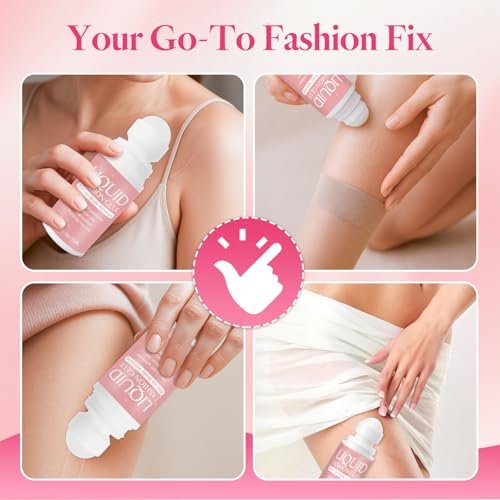 Body Adhesive for Clothing Roll-On 2.54 Oz – Sweat Resistant & Long Lasting Body Glue for Dancers, Stagewear, Wigs, Socks, Bras & Costumes - görsel 6