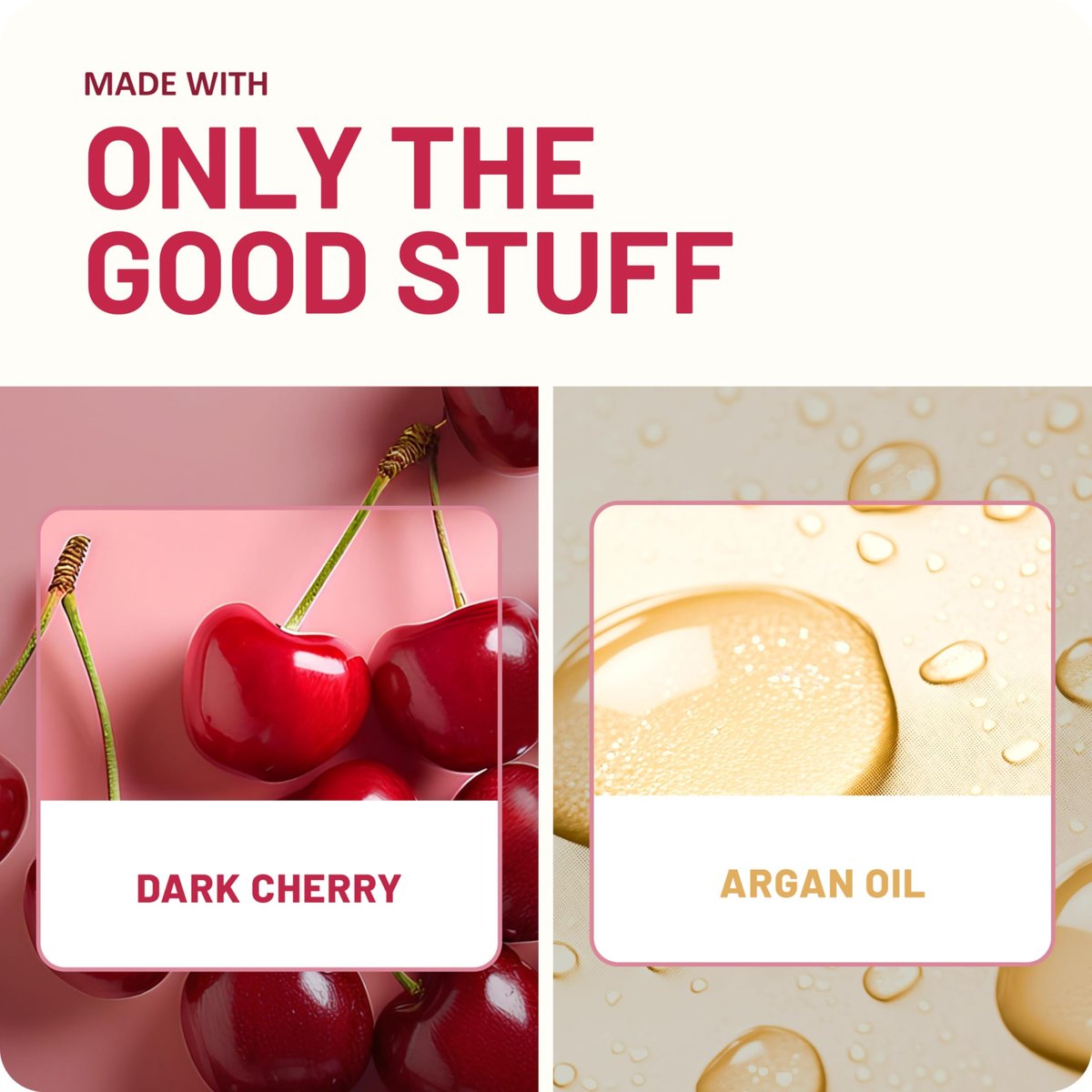St. Ives Dark Cherry & Argan Oil Body Wash - Nourishing Body Care with 100% Natural Extracts, Moisturizing Body Soap, Daily Shower Gel Cleanser, Sweet Cherry Fragrance, 22 oz - görsel 11