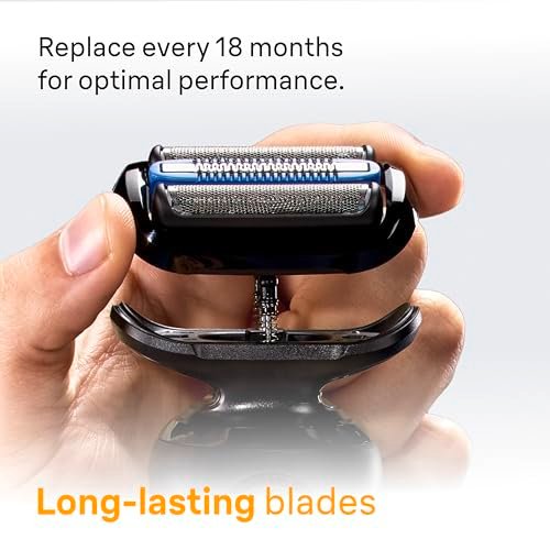 Braun Series 5 Electric Razor for Men, S5 5165ps with Precision Trimmer, Extra Shaver Head & 4-in-1 Clean & Charge Center Avelisse