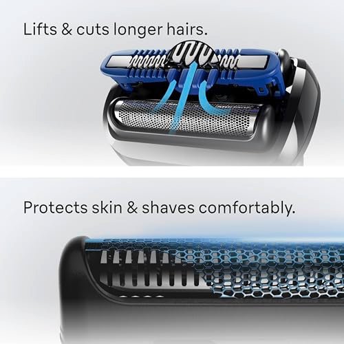Braun Series 5 Electric Razor for Men, S5 5165ps with Precision Trimmer, Extra Shaver Head & 4-in-1 Clean & Charge Center Avelisse