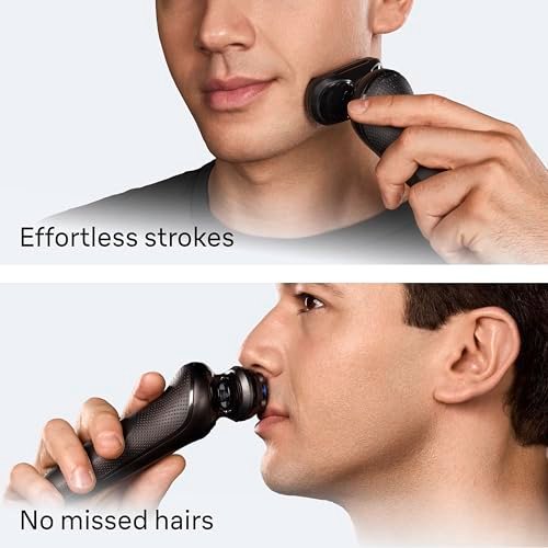 Braun Series 5 Electric Razor for Men, S5 5165ps with Precision Trimmer, Extra Shaver Head & 4-in-1 Clean & Charge Center Avelisse