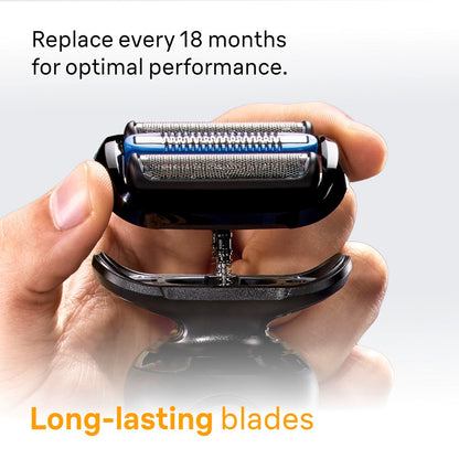 Braun Series 5 Electric Razor for Men, S5 5165ps with Precision Trimmer, Extra Shaver Head & 4-in-1 Clean & Charge Center Avelisse