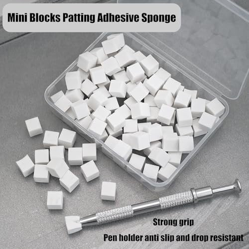 200Pcs Nail Sponges with Grabbing Pen - Soft Nail Art Sponges for Ombre & Gradient Designs, Professional Manicure Tools for Home and Salon, Nail Tech Must Have Accessories Avelisse