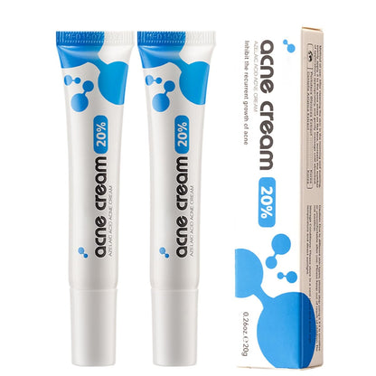 2 PCS Azelaic Acid Cream for Face - Moisturizer with Hyaluronic Acid for Redness, Acne Breakouts, and Oil Balance