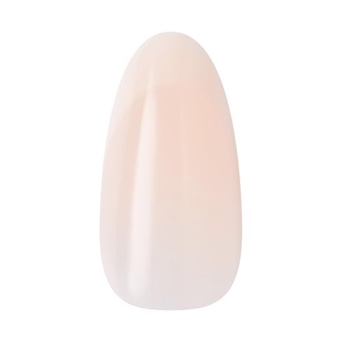KISS Press On Nails 'Burble' - Pink Almond Medium - 32 Nails with Glue & Tools Avelisse