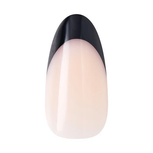 KISS CORE Press On Nails - Full of Fun, Black, Medium Almond, 32 Nails with Glue & Tools - görsel 10