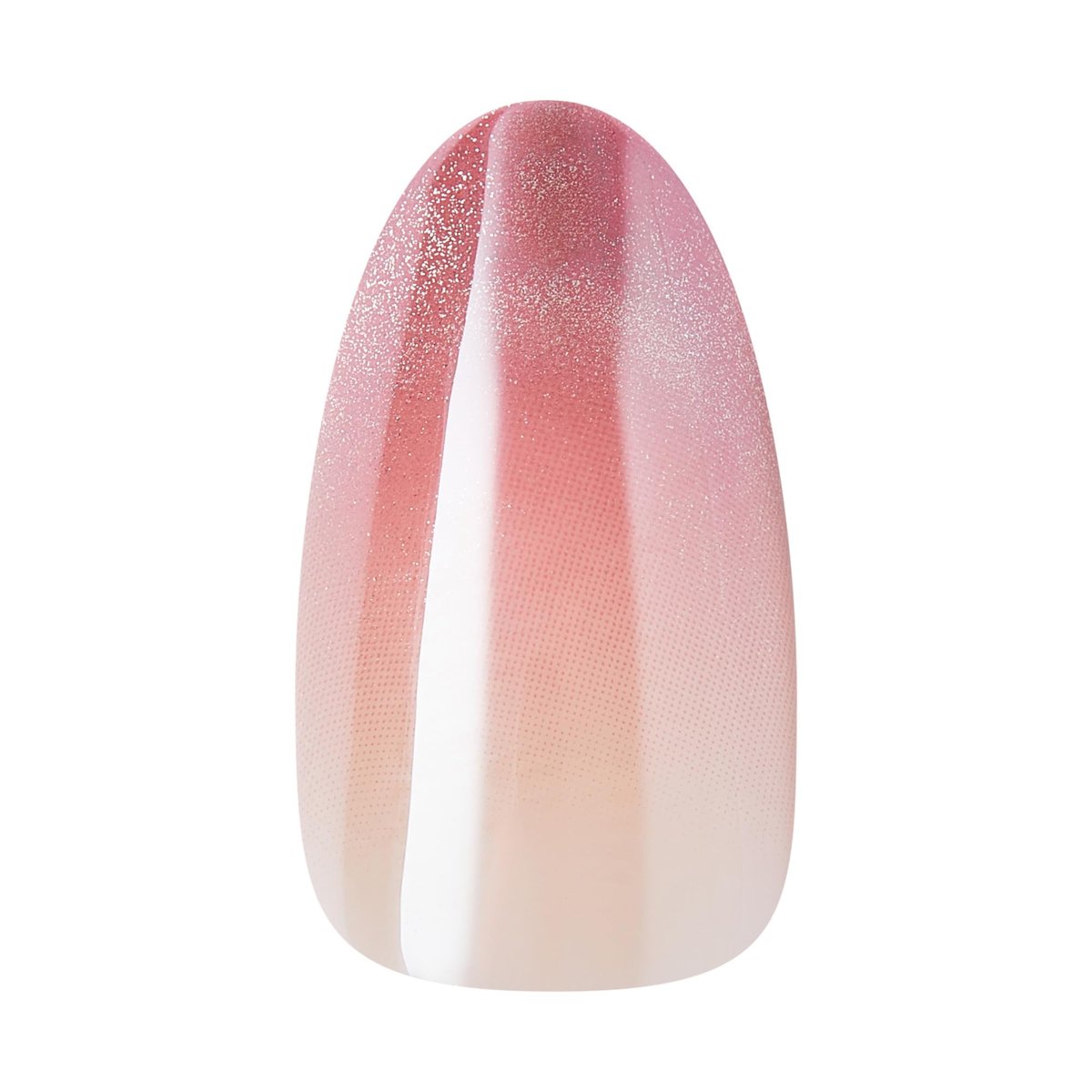 KISS Glam Press On Nails 'Stardust Wonder' - Medium Almond, Pink, 32 Nails with Glue & Tools - görsel 9