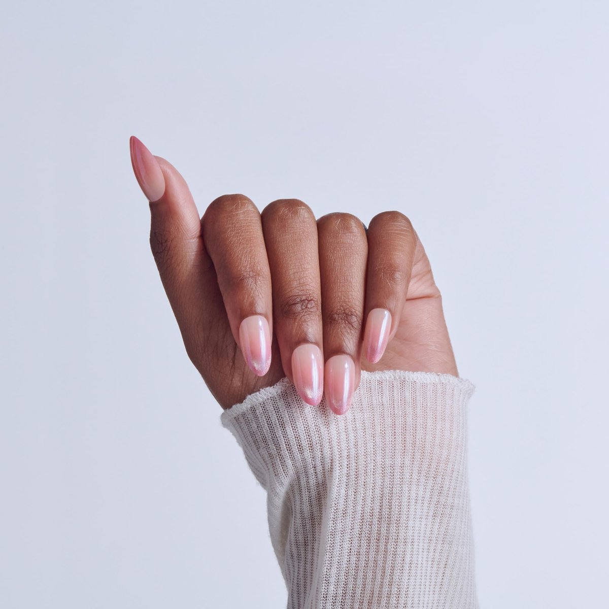 KISS Glam Press On Nails 'Stardust Wonder' - Medium Almond, Pink, 32 Nails with Glue & Tools - görsel 3
