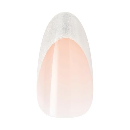 KISS Core Press On Nails – Patchouli, White, Medium Almond, 32 Nails + Glue - görsel 10