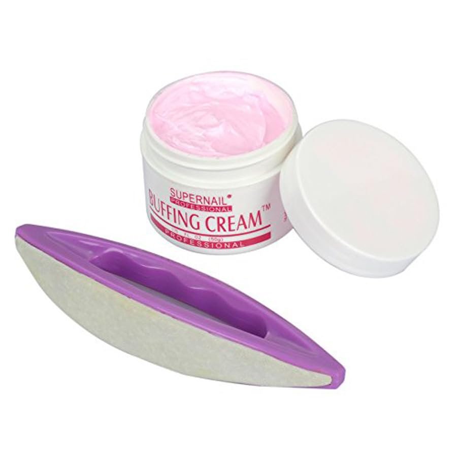 CXYNDFA Nail Buffer and Shine Kit - Professional Manicure Set with Fingernail Buffer Block and Buffing Cream for Natural Nails Avelisse