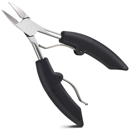 TEAORB Ingrown Toenail Clippers – Professional Stainless Steel Toe Nail Clipper for Thick & Ingrown Toenails, Heavy Duty Pedicure Tool