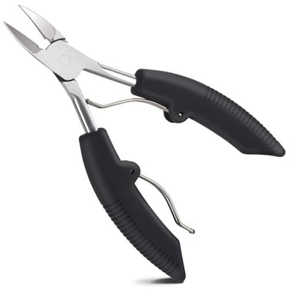 TEAORB Ingrown Toenail Clippers – Professional Stainless Steel Toe Nail Clipper for Thick & Ingrown Toenails, Heavy Duty Pedicure Tool