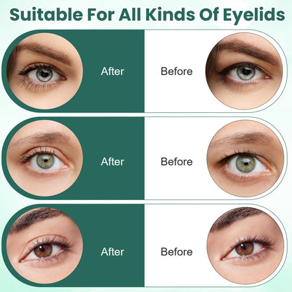 480PCS Invisible Breathable Eyelid Tape for Hooded Eyes, Ultra-Thin Long-Lasting Waterproof Double Eyelid Strips for Uneven or Monolids, Instant Eye Lift Avelisse