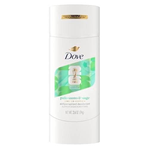 Dove Palo Santo & Sage Antiperspirant Stick – 72H Sweat & Odor Protection, Pro-Ceramide Technology, Alcohol-Free, FIFA Limited Edition Design, 2.6 oz - görsel 2