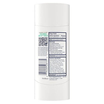 Dove Palo Santo & Sage Antiperspirant Stick – 72H Sweat & Odor Protection, Pro-Ceramide Technology, Alcohol-Free, FIFA Limited Edition Design, 2.6 oz