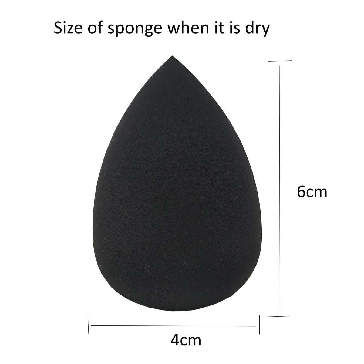 RockFancy Beauty Soft Makeup Sponge for Foundation - Latex-Free Blender Sponge for Concealer, Wet/Dry Dual-Use Beauty Puff for Liquid Cream Powder Cosmetics, High-Density Low Absorption - görsel 15