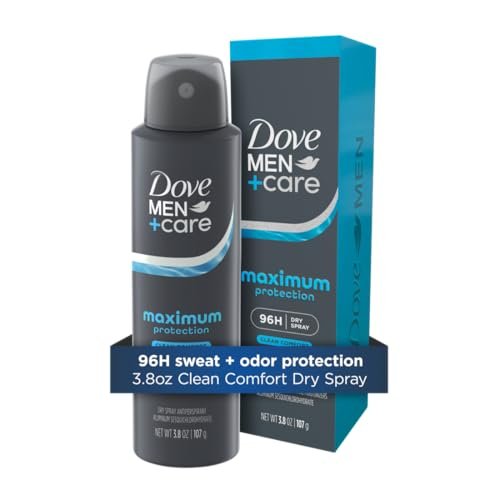 DOVE MEN + CARE Anti-Perspirant Spray Clean Comfort Maximum Sweat Protection 96-Hour Comfort 3.8 oz - görsel 2