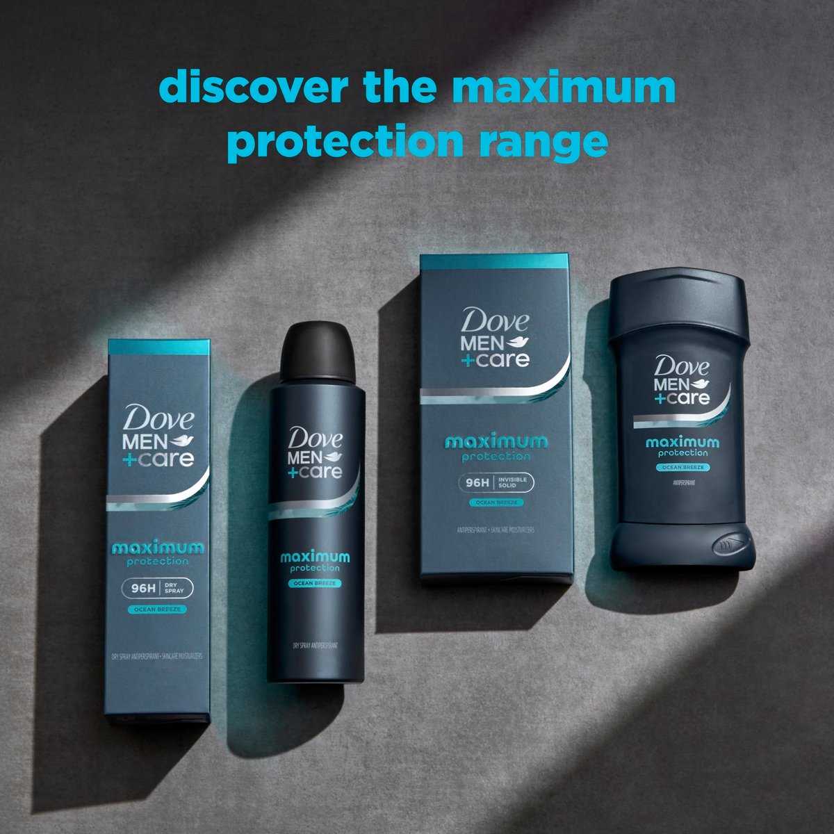Dove Men+Care Ocean Breeze Antiperspirant Spray for Men, 96-Hour Protection, 3.8 oz - görsel 8