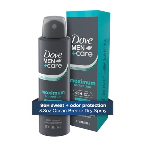 Dove Men+Care Ocean Breeze Antiperspirant Spray for Men, 96-Hour Protection, 3.8 oz - görsel 1