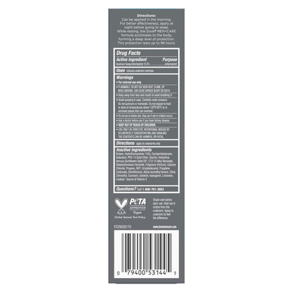 Dove Men+Care Ocean Breeze Antiperspirant Spray for Men, 96-Hour Protection, 3.8 oz