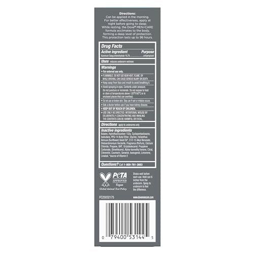 Dove Men+Care Ocean Breeze Antiperspirant Spray for Men, 96-Hour Protection, 3.8 oz - görsel 3