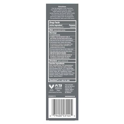 Dove Men+Care Ocean Breeze Antiperspirant Spray for Men, 96-Hour Protection, 3.8 oz