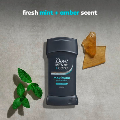 DOVE MEN + CARE Invisible Solid Stick Ocean – Size: 2.6 ounces (73.7 grams) – Image 7
