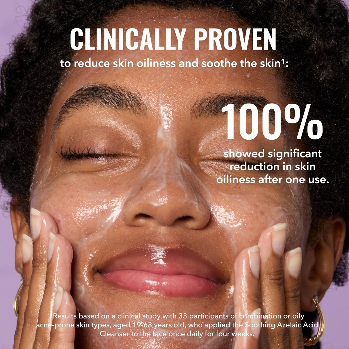 Good Molecules Soothing Azelaic Acid Cleanser – Gentle Creamy Non-Foaming Face Wash for Oily & Sensitive Skin – Vegan & Fragrance-Free – 120 ml - görsel 7