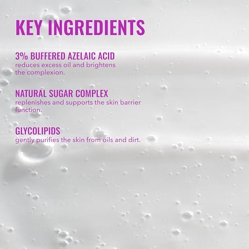 Good Molecules Soothing Azelaic Acid Cleanser – Gentle Creamy Non-Foaming Face Wash for Oily & Sensitive Skin – Vegan & Fragrance-Free – 120 ml - görsel 6