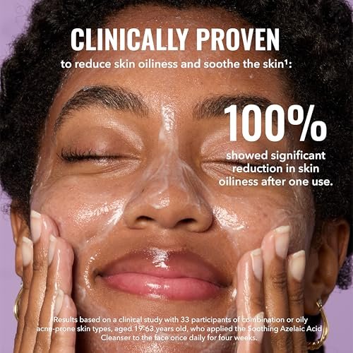 Good Molecules Soothing Azelaic Acid Cleanser – Gentle Creamy Non-Foaming Face Wash for Oily & Sensitive Skin – Vegan & Fragrance-Free – 120 ml - görsel 8