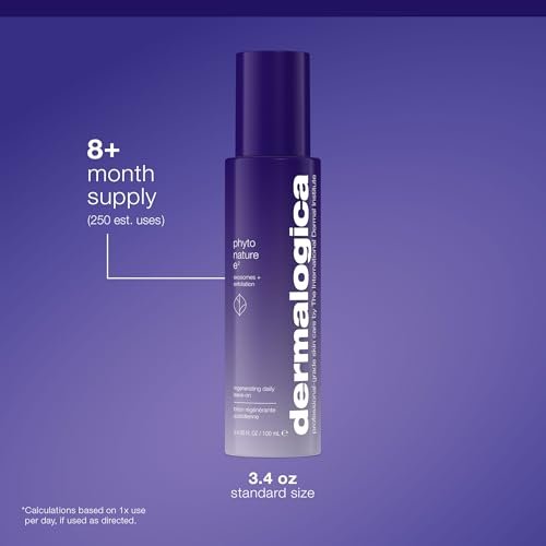 Dermalogica Phyto Nature E2 Daily Leave on Face Exfoliant for Skin Renewal, Exosome Pre Serum, 3.4 fl oz Avelisse