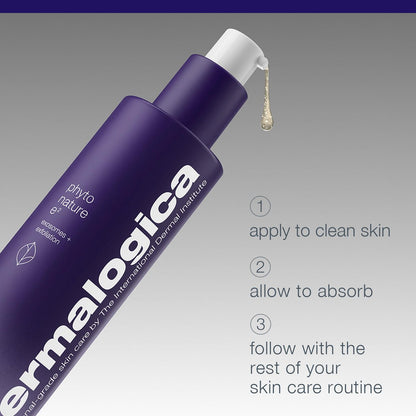 Dermalogica Phyto Nature E2 Daily Leave on Face Exfoliant for Skin Renewal, Exosome Pre Serum, 3.4 fl oz Avelisse