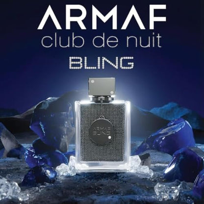 Sterling Parfums Club De Nuit Bling Eau de Parfum for Men - 2.5 Fl Oz Avelisse