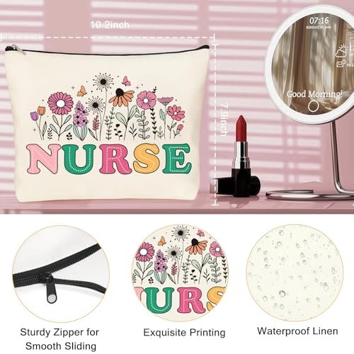 MEPIG Nurse Gifts for Women – Nurse Practitioner Appreciation Gift Set with Tote Bag, Socks, Coffee Cup, Keychain & Cards - görsel 8
